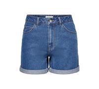 Only Shorts ONLVEGA Life MOM taille haute Noos Bleu 3 S Femme