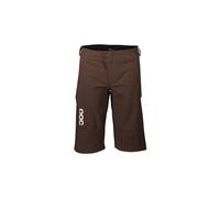 Short POC Essential VTT sans coussinet marron foncé femme - S