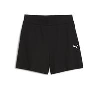 PUMA ESS Elevated High-Rise Rib Shorts 5", Short tricoté Femme, PUMA Black, S