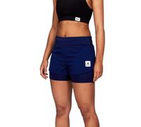 Short femme Saysky Pace 2 in 1 3" Bleu L