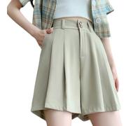 Short Femme,Short D'Extérieur Taille Haute pour Femme, Ample Et Décontracté, Idéal pour L'Été, Le Camping Et Les Voyages.-1-XXL