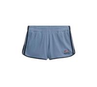 Superdry Athletic Essential Waffle Retro Shorts Bleu XS Femme