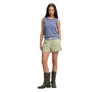 Superdry Short Mini Check en coton Vert 2XS Femme