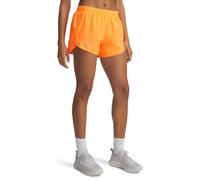 Under Armour Fly By 3´´ Shorts Orange L Femme