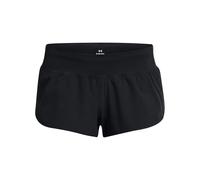 Under Armour Short UA Launch Pro 5,1 cm pour femme Design ultra léger et respirant, Noir-réfléchissant, Taille M