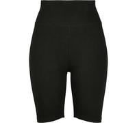 Urban Classics Short cycliste taille haute femme Noir 95% coton, 5% élasthanne Taille S