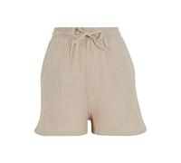 Short femme Urban Classics Musselin Beige 5XL