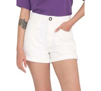 Short femme Volcom Weellow Blanc 28