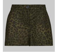 Short femmes Only ONLMOON AOP FAUXSUEDE Noir EU M