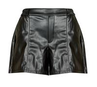 Short femmes Vila VIPEN RW COATED SHORTS Noir FR 36