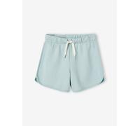 VERTBAUDET Short Fille Sport en Molleton Vert d'eau 4A