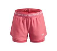 Under Armour Tech Play Up 2in1 Shorts Rose 14-16 Years Fille
