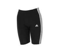 Adidas Femme Essentials 3-Stripes Bike Shorts, Black/White, S