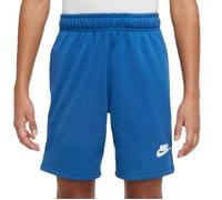 Short Garçon - Nike Repeat - Bleu - 100% Polyester - Taille Élastique 8-10 ans