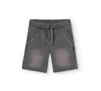 Short Garçon Tricot Avec Cordon De Serrage Gris 12A