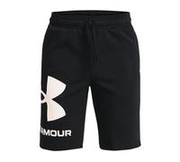 Short garçon Under Armour Rival Fleece Big Logo - noir/blanc - 8/10 ans 10-12 ans