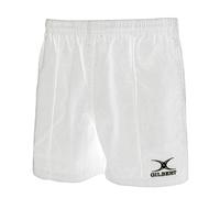 Gilbert Short de rugby Kiwi avec poches Blanc Taille L