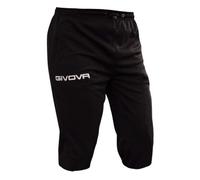 Short GIVOVA One Noir - Homme/Adulte - 100% polyester - Regular XS