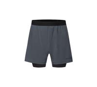Short gore wear concurve 5 2in1 gris noir homme