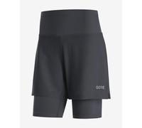 Short Gore Wear R5 2in1 noir femme - S