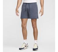 Short haute performance non doublé Dri-FIT 18 cm Nike Primary Fleece pour homme Obsidian/Heather/Obsidian XL