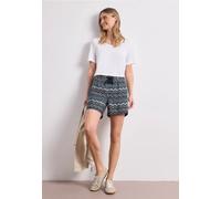 Short High Waist Loose Fit avec imprimé