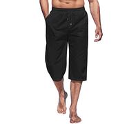 Short Homme Baggy Jogging Homme Shorts Et Bermudas Homme Casual Chic Bermuda Homme Cargo Homme Pantacourt Homme avec Poche Short Sport Homme Ceinture Homme Elastique Short De Travail Homme