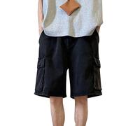 Short Homme Bermuda Homme Shorts Bermudas Short Hawaien De Travail Plage Sport Été Beige Large Ceinture Elastique Pantalon Chino Extensible Blanc XS Jeans Rouge Camouflage Jean en Sportswear Basket