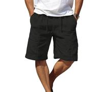 Short Homme Bermuda Loisirs Shorts D'Été Respirant Bermudas pour Plage et Sport Short Ample Pantalon Court Casual Vêtements avec Poches Shorts Jogging Vetement