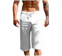 Short Homme Casual Chic Shorts Et Bermudas Homme Respirant Leger Pantacourt Homme été Plage Short Sport Homme avec Poche Jogging Homme Bermuda Homme Running Short Cargo Homme Ceinture Elastique