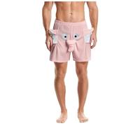Short Homme Été - Short homme Un short fantaisie forme d'éléphant Sous-vêtements humoristiques Blague hommes Short à thème animalier L'éléphant sonnera Pantalon Joue pantalon de pyjama étrange
