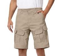 short homme,short baggy homme, cargo classique pour , décontracté et léger, avec de multiples poches, idéal pour le travail en extérieur et la plage en été. Coffret Ceinture Portefeuille (Khaki, M)