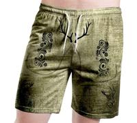 Short Homme,Shorts décontractés pour Hommes et Shorts Confortables pour Le Festival de la Brasserie à Quotidien, Parfaits pour Les Sorties et Les journées décontractées