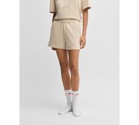 Short HUGO Shuffle Side Logo beige clair femme - S