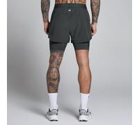 Short Hybrid 5 2-en-1 MP homme - Noir délavé - XL