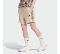 Adidas Short femme Essentials 3-Stripes Beige Taille S