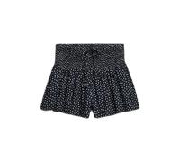 Superdry Printed Mini Smocked Shorts Bleu S Femme