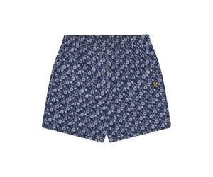 Short imprimé floral Lyle & Scott Bleu L