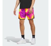 SHORT IMPRIMÉ INTÉGRAL ADIDAS CRAZY LITE Lucid Pink / Yellow 3XL 18 CM