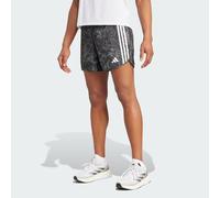 Short imprimé intégral Own the Run Excite AEROREADY Black 2XL 18 CM