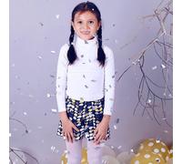 Short Intersaison Imprimé Malice Jaune Bleu Noir 4/5A