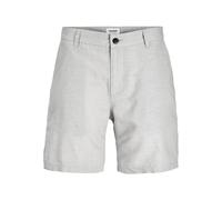 Jack & Jones Ace Summer Linen Blend Chino Shorts Gris M Homme