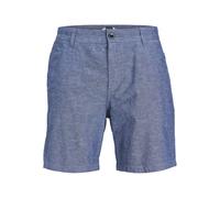Jack & Jones Ace Summer Linen Blend Chino Shorts Gris M Homme