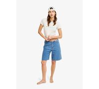 Short jean femme Roxy Cool Girl Longline Bleu 28