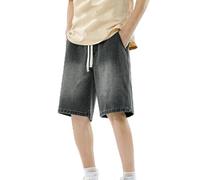 Short Jean Homme Bermuda Homme Bermudas Short De Travail Blanc Trail Foot Beige Basket Court Large Leger 3/4 3Xl Uni Lot Ete Pantacourt 2Xl Shorts Mini En Jogging Habillé Été Avec Poche Running