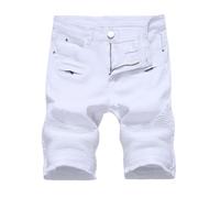 Short Jean Homme Short Homme Baggy Bermuda Ceinture Elastique Foot Pantalon Noir En Lot 3Xl De Travail Habillé Large Été Amplement Leger Rose 4Xl Blanc Mariniere Poche Zippée D'Été Tennis Beige Jeans