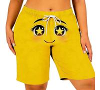 Short Jeans Blanc Femme Grande Molleton Jupe Rembourré des Piscine Maternité Poches 3 Doré Randonnee Assorti Homewear Mettre Skinny Shirt Zippées Apparente Route