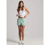 Superdry Vintage Logo Embroidered Sweat Shorts Vert M Femme