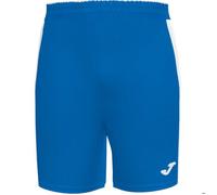 Short Joma MAXI homme football bleu - polyester interlock 145 g, taille élastique réglable 14 ans