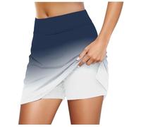 Short Jupe Femme Décontracté Jupeshortfemme Faux Deux Couches Jupe Short Femme Golf Jupe Short Femme Ete Jupe De Tennis Femme Activewear Jupe Short Femme Hiver Jupe Short Femme Longue Marine M